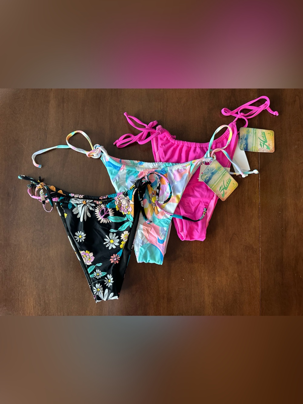 Hobie Bikini Bottoms Bundle – 3 Pairs – Size XL – 2 NWT